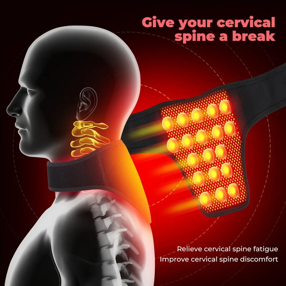 The Self Heating Neck Brace